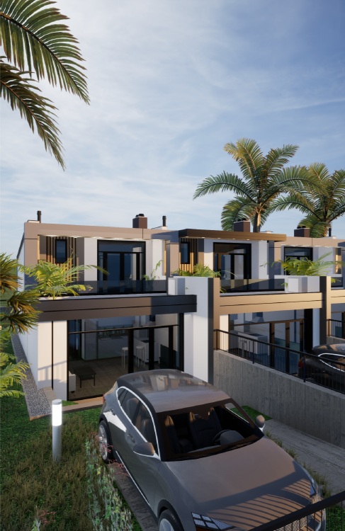 Beachside Resort Iraklea street view - luxury villa with private parking Greece